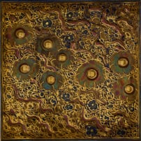 Esias Bosch; Tile with floral motif