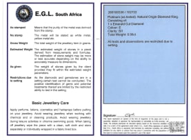 Emerald-cut solitaire diamond