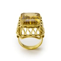 Topaz dress ring