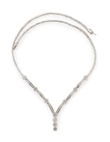 Diamond choker necklace