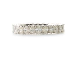 Diamond full eternity band
