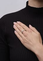 Diamond full eternity band