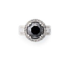 Black diamond ring
