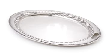 A George V silver tray, William Hair Haseler, Birmingham, 1920