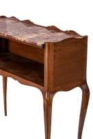 Louis XV style marble-topped console table, 20th century