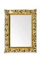 Italian carved giltwood wall mirror, 20th century