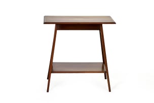 Edwardian mahogany and inlaid occassional table, 20th century