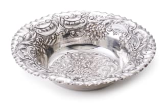 Victorian silver bowl, John Gallimore, Sheffield, 1894