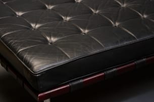Ludwig Mies van der Rohe; 'Barcelona Daybed' after a design by Ludwig Mies van der Rohe