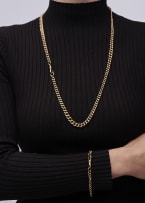 Fob chain and bracelet suite