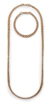 Fob chain and bracelet suite