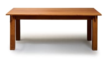 African rosewood six-seater dining table, South Africa