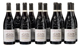 Clos des Cazaux; Gigondas La Tour Sarrasine; 2017; 10 (1 x 10); 750ml