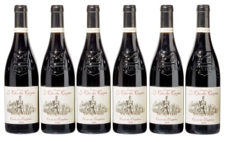 Clos des Cazaux; Vacqueyras Cuvee des Templiers; 2018; 6 (1 x 6); 750ml