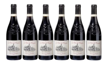 Clos des Cazaux; Vacqueyras Cuvee des Templiers; 2019; 6 (1 x 6); 750ml