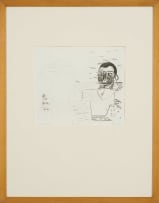 Robert Hodgins; Paul P, from Three Pauls and a Vince - A Suite of Four Etchings