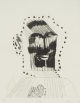 Robert Hodgins; Vince, from Three Pauls and a Vince - A Suite of Four Etchings