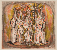 Dirk Meerkotter; Figure met Hoof (Figures with Chief)