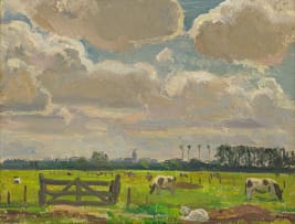 Alfred Krenz; Near Eemnes, 't Gooi, the Netherlands