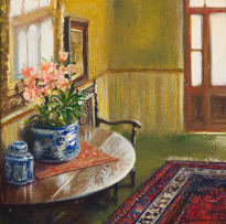 Mari Vermeulen-Breedt; Foyer, Victoria Hotel Cradock