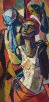 Hennie Niemann Jnr; Luvale Dancers, North Zambia