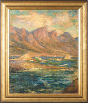 Edward Roworth; Coastal Landscape