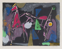 Marino Marini; Untitled (Horse), from the From Colour to Form series