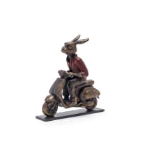 Carol Cauldwell; Rabbit on a Vespa