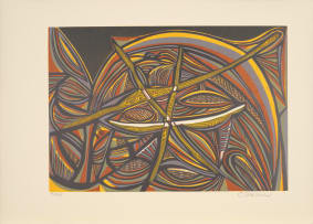 Cecil Skotnes; Untitled (Abstract II), from Man's Gold portfolio