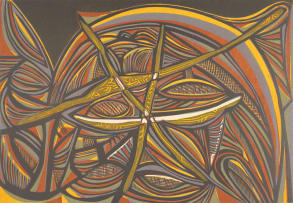 Cecil Skotnes; Untitled (Abstract II), from Man's Gold portfolio