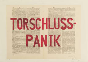 William Kentridge; Torschluss-Panik