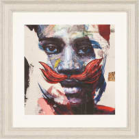 Lionel Smit; Untitled (Figure with Mustache)