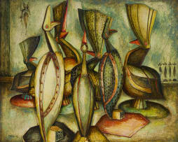 Alexis Preller; Portuguese Birds