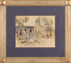 Durant Sihlali; Market Scene