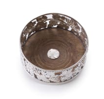 A Victorian silver wine coaster, Henry Wilkinson & Co, Sheffield, 1839