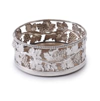 A Victorian silver wine coaster, Henry Wilkinson & Co, Sheffield, 1839