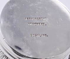 A Japanese export silver cocktail set, Arthur & Bond, Yokohama, c.1900-1920