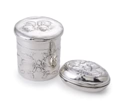 A late Victorian silver box, William Comyns & Sons, London, 1897