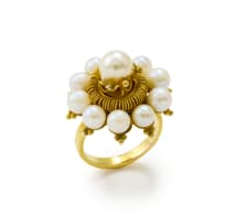 Panamanian mosqueta pearl ring