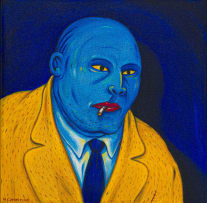 Norman Catherine; Blue Head