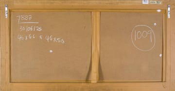 Ulrich Schwanecke; Abstract Landscape with Shrubs, diptych