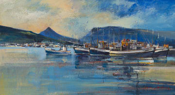 Derric van Rensburg; Harbour Scene