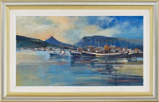 Derric van Rensburg; Harbour Scene