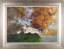 Errol Boyley; A Cottage in Autumn