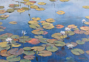 Paddy Starling; Water Lilies
