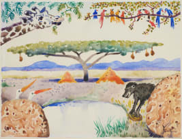 Walter Battiss; Baboon