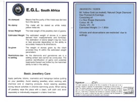 Diamond star pendant and earring suite