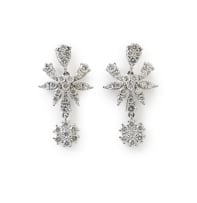 The Diamond Works; Diamond drop earrings