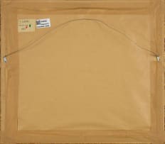 Maggie Laubser; Bird and Arums in a Landscape