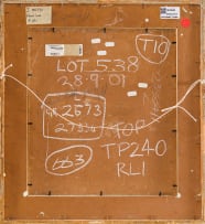 Maggie Laubser; A Bird and Lambs in an Extensive Landscape